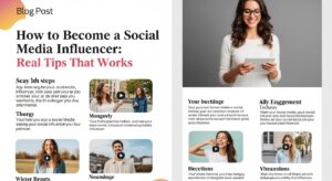 How to Become a Social Media Influencer