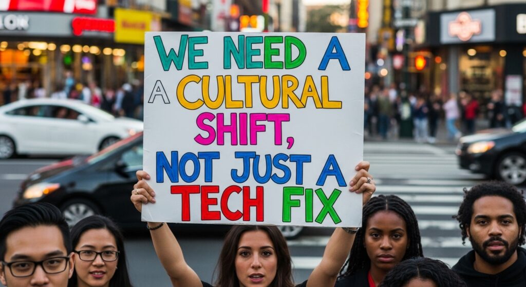 We Need a Cultural Shift, Not Just a Tech Fix