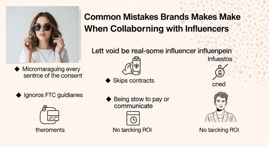 Common Mistakes Brands Make When Collaborating with Influencers