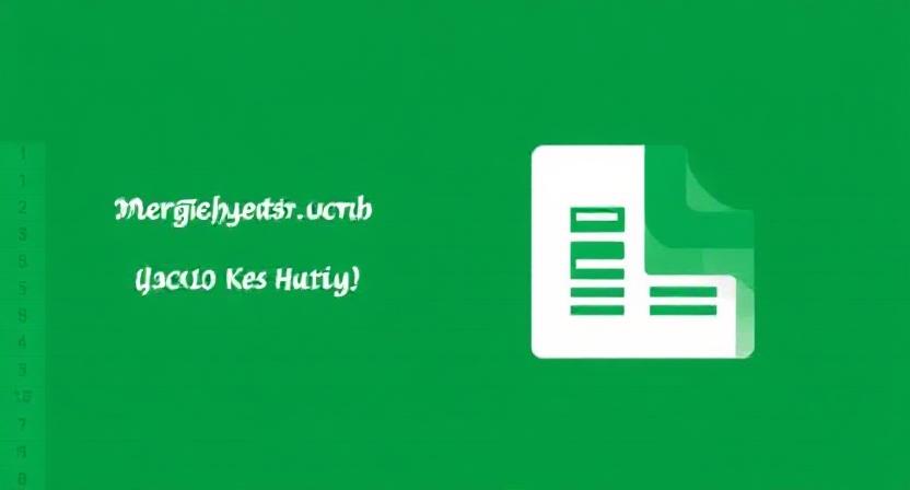 how to merge cells in google sheets