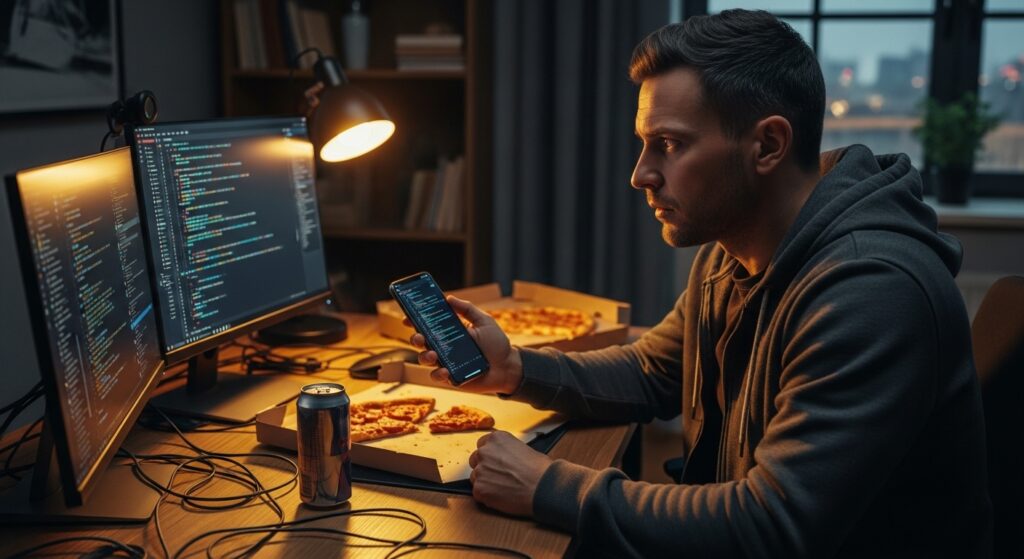 Man checking Telenor call packages monthly code on phone"
