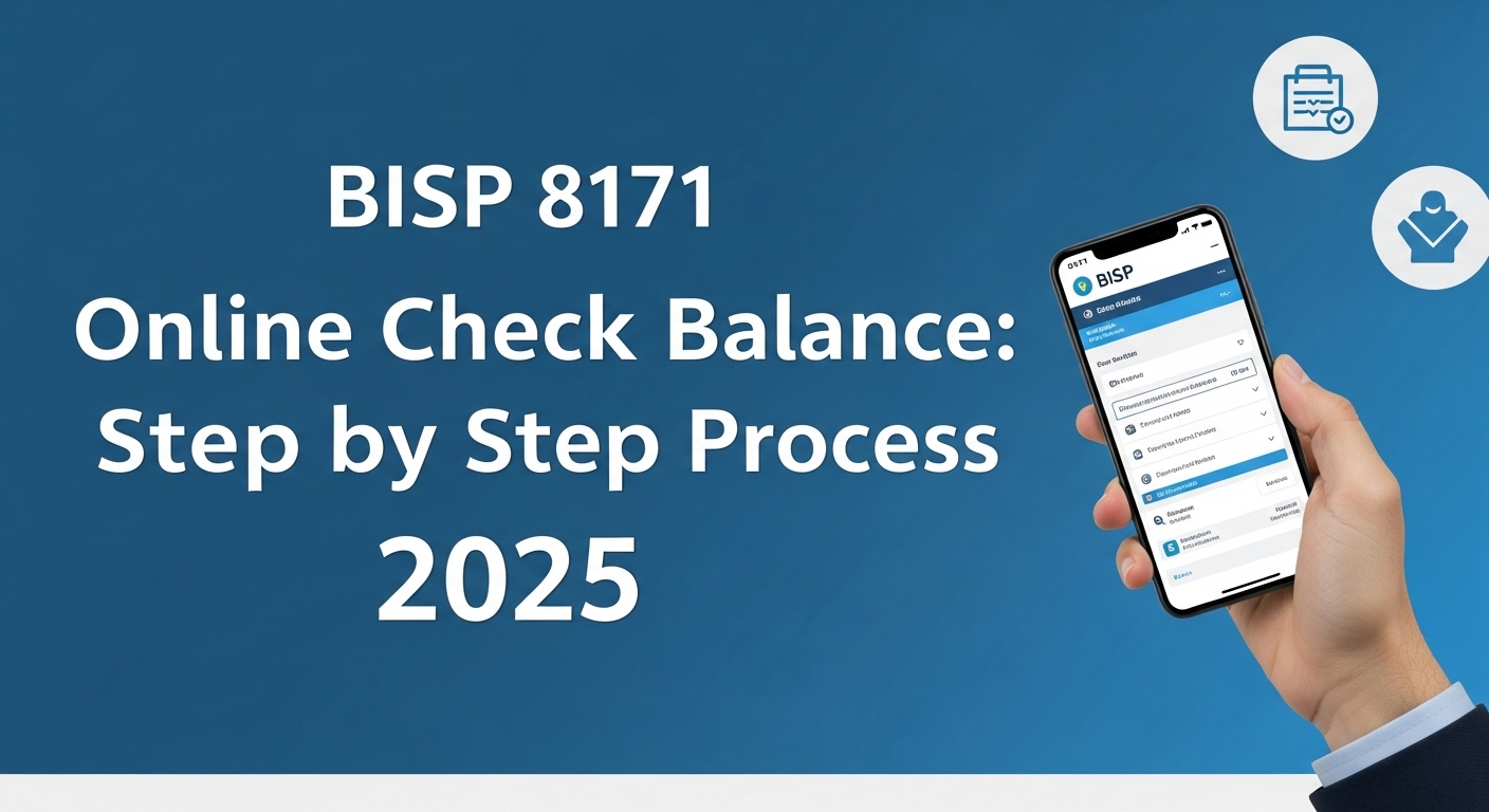 bisp 8171 online check balance