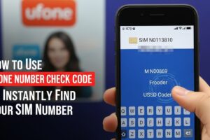 ufone number check code