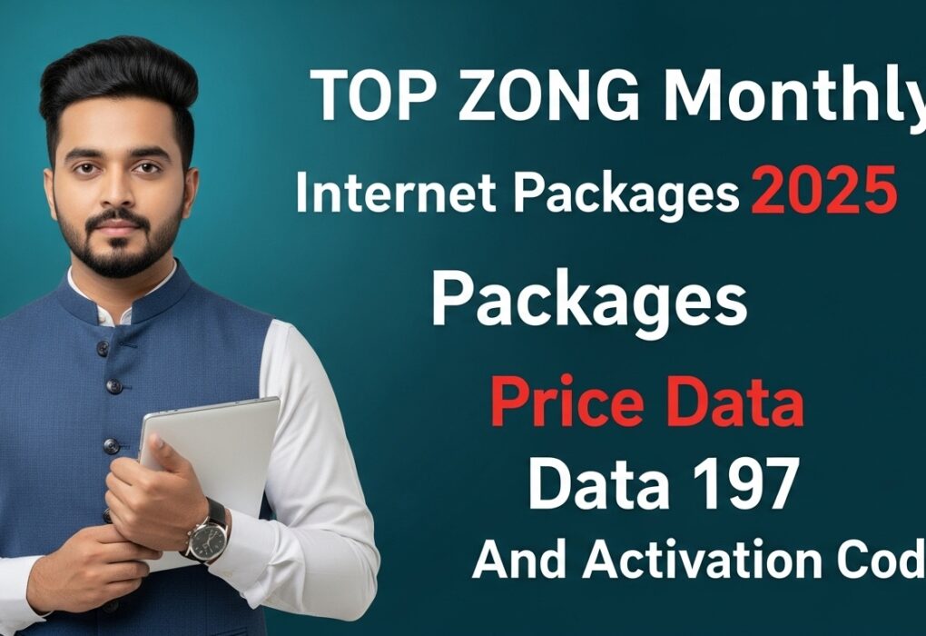 zong monthly internet package
